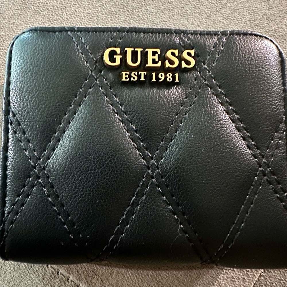 Brand New Quilted Leather Guess Wallet